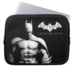Funda Para Portátil Ciudad de Arkham   Batman Black and White Wide Pos