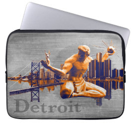 Funda Para Portátil Ciudad de Detroit