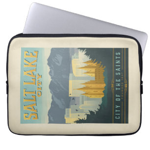 Funda Para Portátil Ciudad de los Santos Salt Lake City, Utah