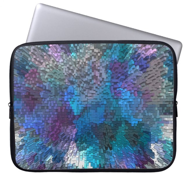 Funda Para Portátil Ciudad de primavera.... (Frente)