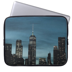 FUNDA PARA PORTÁTIL CIUDAD URBANA DURANTE LA NOCHE