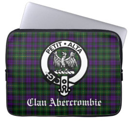 Funda Para Portátil Clan escocés Abercrombie Escudo y Tartán