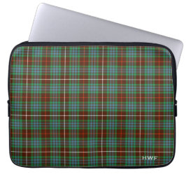 Funda Para Portátil Clan Fraser Hunting Tartan Monogrammed
