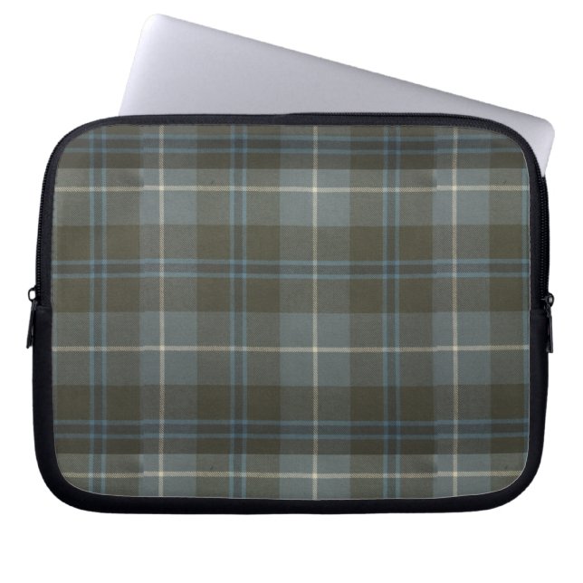 Funda Para Portátil Clan Fraser Plaid Tartan Laptop Sleeve (Frente)