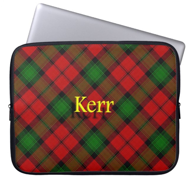 Funda Para Portátil Clan Kerr Scottish (Frente)