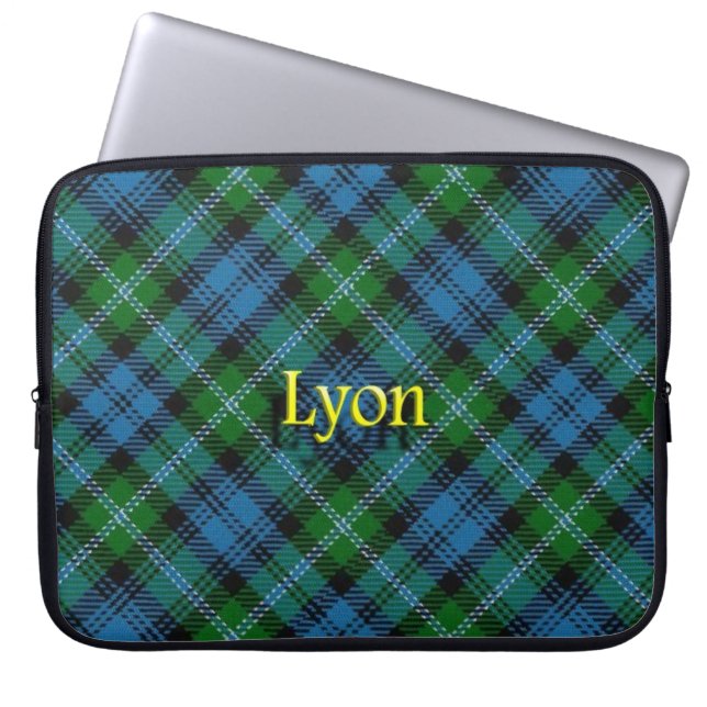 Funda Para Portátil Clan Lyon Escocés (Frente)