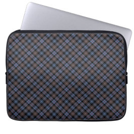 Funda Para Portátil Clan Mackenzie Brown y Blue Reproduction Tartán