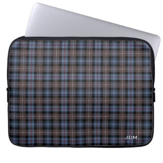 Funda Para Portátil Clan Mackenzie Tartán Reproduction Plant Monogram