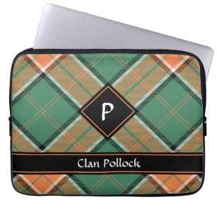 Funda Para Portátil Clan Pollock Tartan Laptop Sleeve