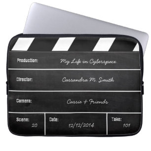 Funda Para Portátil Clapperboard