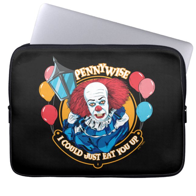 Funda Para Portátil Clásico De Pennywise - Podría Comerte. (Frente)