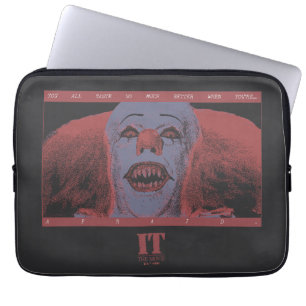 Funda Para Portátil Clásico Pennywise - Mucho mejor cuando tienes mied