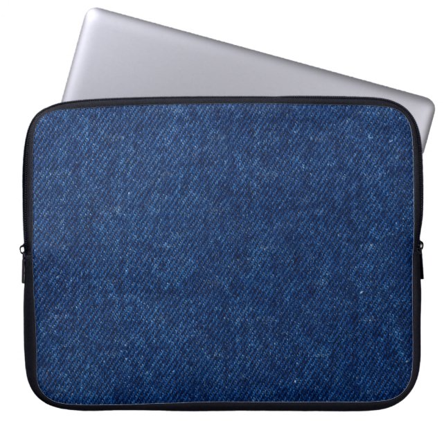 Funda Para Portátil "Classic Blue Jeans" Electronics Bag (Frente)