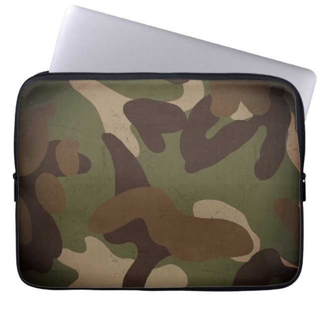 Funda Para Portátil Classic Military Camouflage Pattern (Frente)