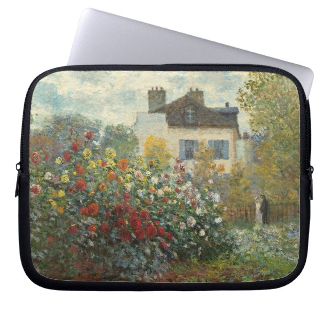 Funda Para Portátil Claude Monet el | el jardín del artista en (Frente)