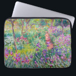 Funda Para Portátil Claude Monet - El jardín del Iris en Giverny<br><div class="desc">El Jardín Iris de Giverny / El Jardín del Artista en Giverny - Claude Monet,  1899-1900</div>
