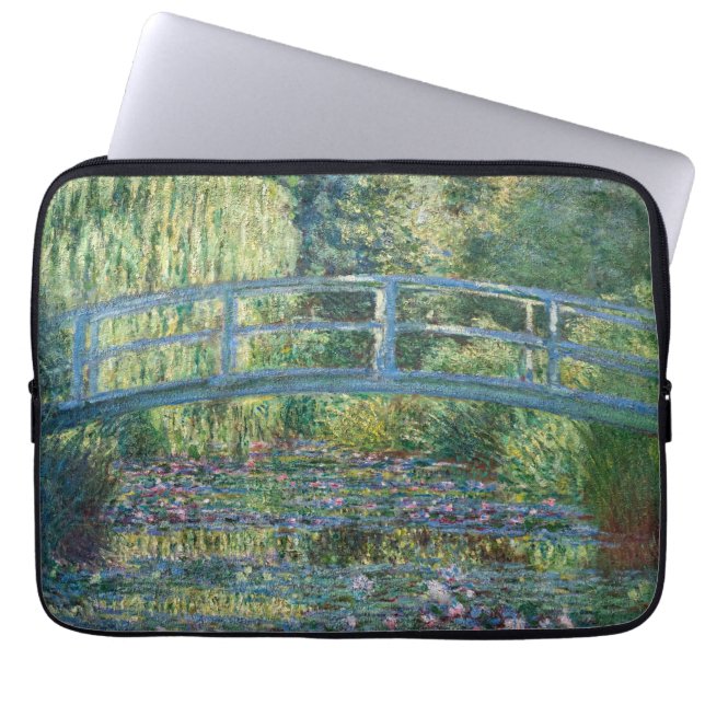Funda Para Portátil Claude Monet - estanque de Lily del Agua, Armonía  (Frente)