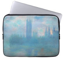 Claude Monet Houses del Parlamento de Londres. Azu