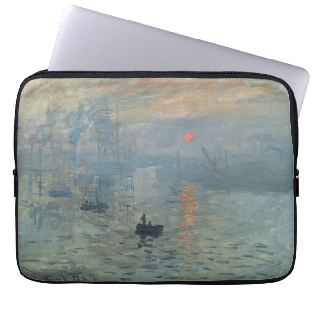 Funda Para Portátil Claude Monet Impression Sunrise Soleil Levant (Frente)