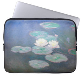 Funda Para Portátil Claude Monet - Lilies de agua, efecto nocturno
