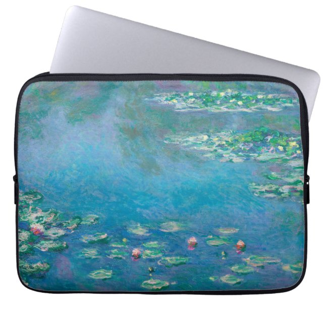 Funda Para Portátil Claude Monet. Lilies de agua. Impresionismo francé (Frente)