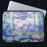 Funda Para Portátil Claude Monet - Lilies de agua / Nympheas 1919<br><div class="desc">Lilies de agua / Nympheas (W.1852) - Claude Monet,  Petróleo en lienzo,  1916-1919</div>