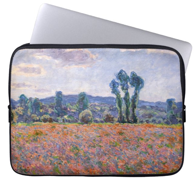 Funda Para Portátil Claude Monet - Poppy Field 1890 (Giverny) (Frente)