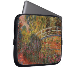 Funda Para Portátil Claude Monet Puente Japonés Giverny Arte