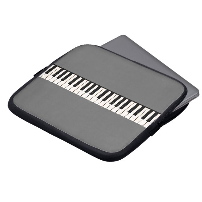Funda Para Portátil Claves de piano (Superior anverso)