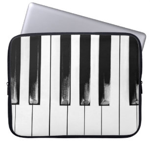 Funda Para Portátil Claves de piano antiguas