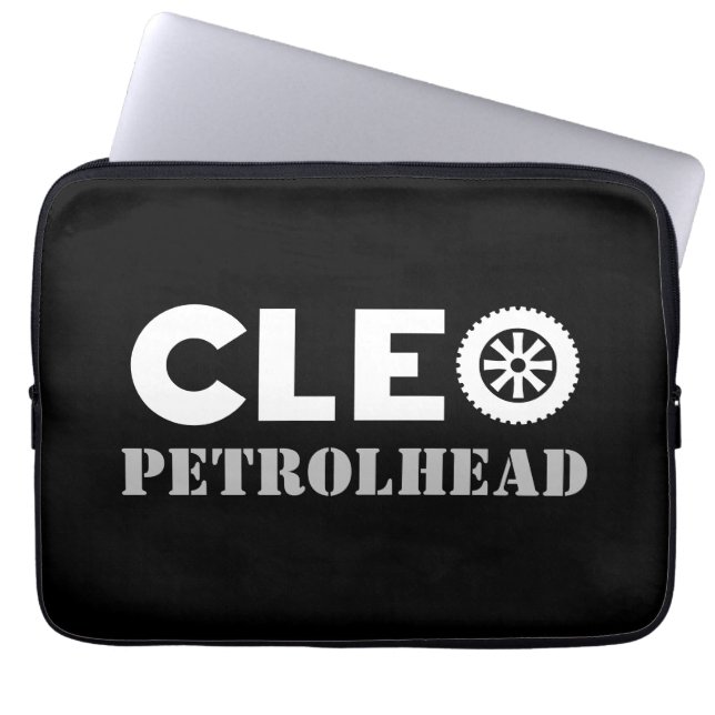 Funda Para Portátil Cleo Petrolhead (Frente)