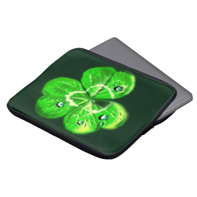 Funda para portátil Clover - Drogas nuevas - Tus c (Superior anverso)