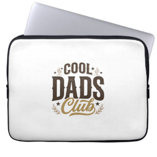 Funda Para Portátil Club de Padres Geniales Diseño de Camiseta Vintage