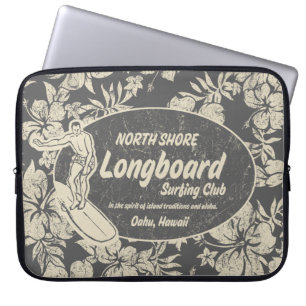 Funda Para Portátil Club que practica surf el Wetsuit hawaiano del