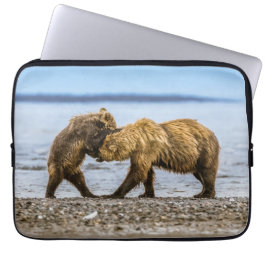 Funda Para Portátil Coastal brown bears