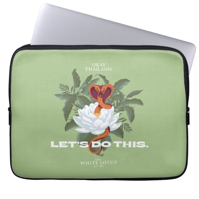 Funda Para Portátil Cobra - The White Lotus (Frente)