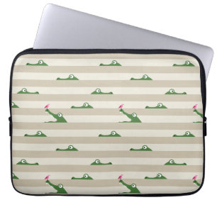 Funda Para Portátil Cocodrilo