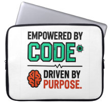 Funda para Portátil 'Code With Purpose'