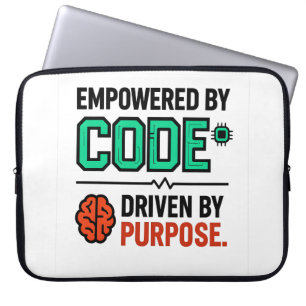 Funda para Portátil 'Code With Purpose'