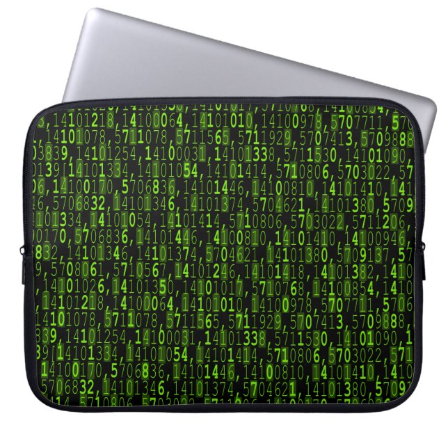 Funda Para Portátil Código criptográfico - Geek (Frente)