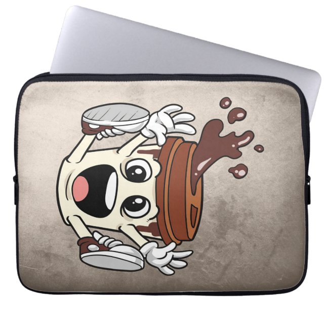 Funda Para Portátil Coffee Lover Funny Coffee Cup (Frente)