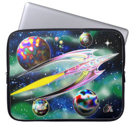 Funda Para Portátil Cohete de Vidrio