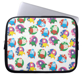 Funda Para Portátil Cohetes