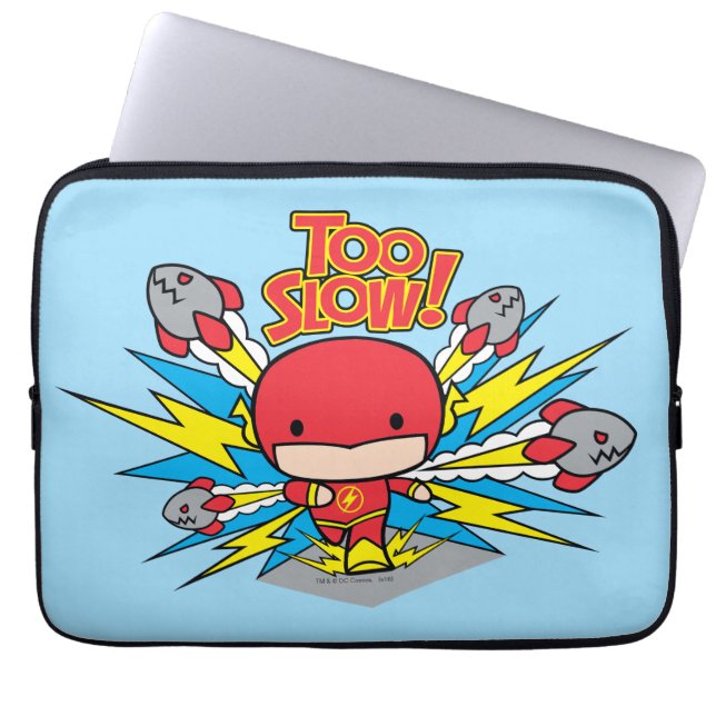 Funda Para Portátil Cohetes de salida de Flash Chibi (Frente)