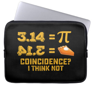Funda Para Portátil Coincidencia No Lo Creo Pastel Día Pi Matemáticas