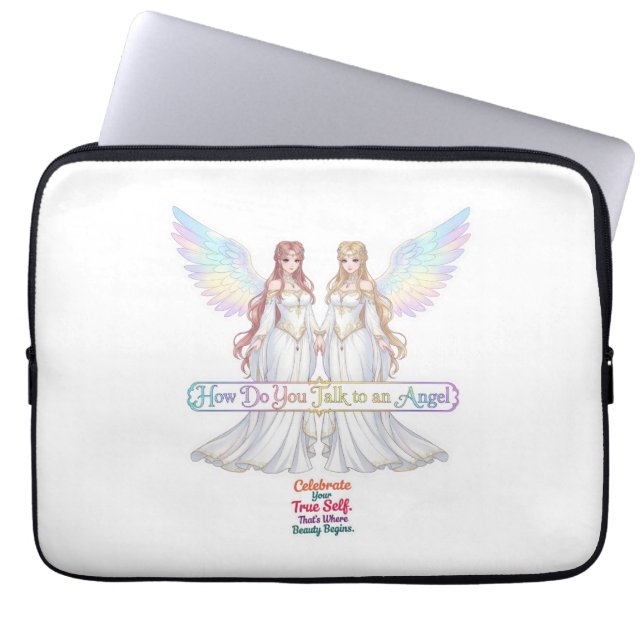 Funda Para Portátil Colección Ángel (Frente)