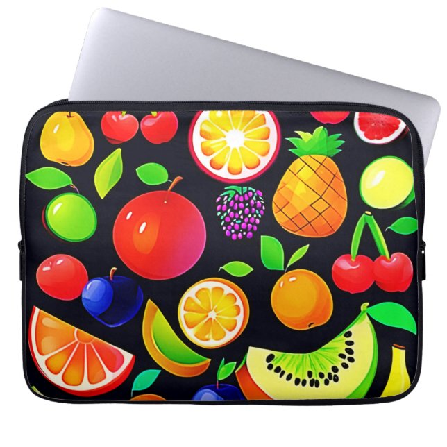 Funda Para Portátil Colección Bright Fruit (Frente)