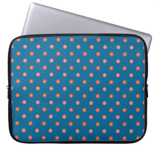 Funda Para Portátil Colección de arte folclórico Puntos de Polka Manga