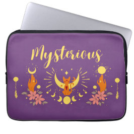 Funda Para Portátil Colección de sellos de Halloween "misteriosa"