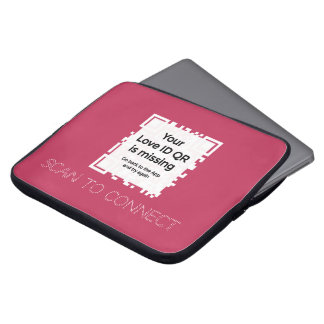 Funda Para Portátil Colección Laptopschutzhülle - RED - QR - GLAM